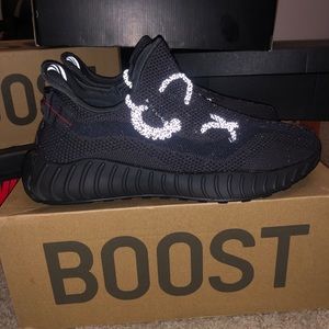 Adidas 350 v2 black (non reflective)